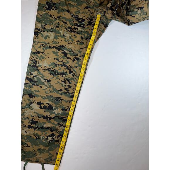 Genuine Gear Cargo Pants Mens XL-R Digital Woodland Camo Print Tactical Utility - Picture 3 of 7